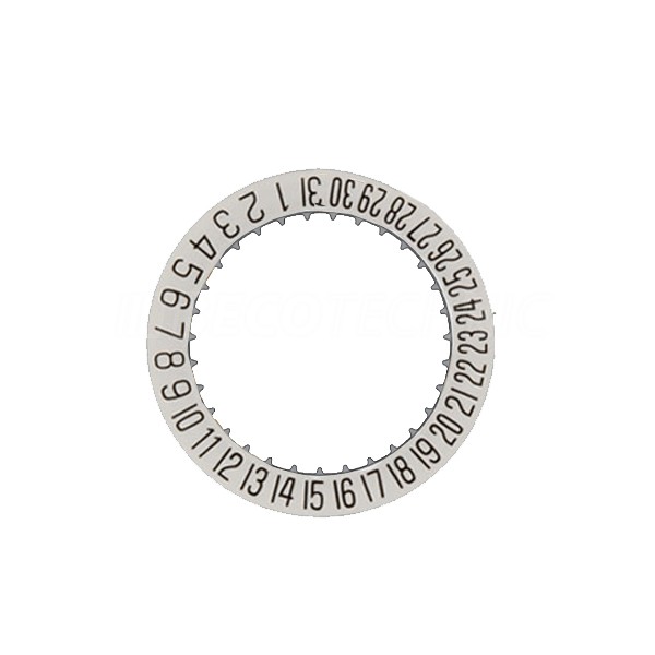 ETA9144000.F05111.304351 Indicateur de quantième 6H blanc/noir