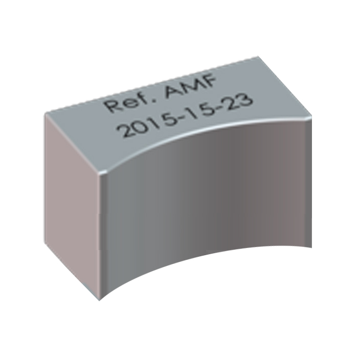 Support entre-corne AMF 2015-15-23, pour largeur entrecorne 23 mm