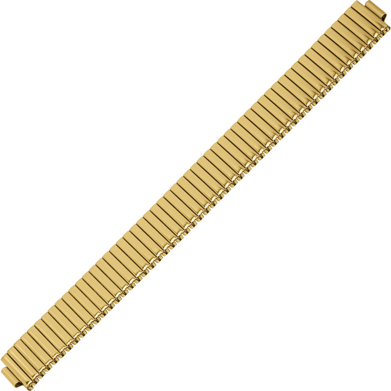 Rowi bracelet, extrémités 20 mm Fletch acier inox jaune 18 WA