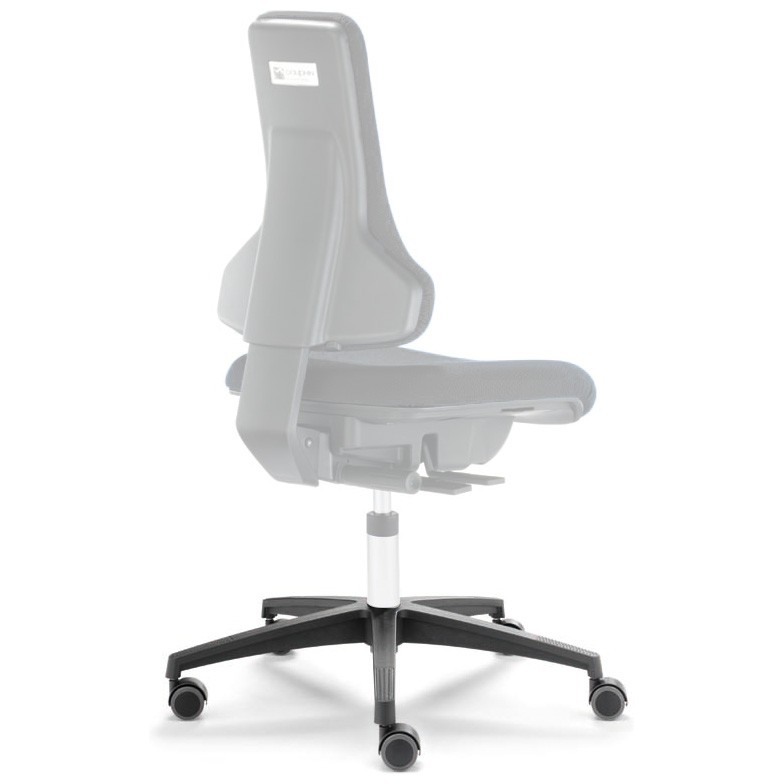 Dauphin base de Star pour chaise pivotante noir avec roulettes noir