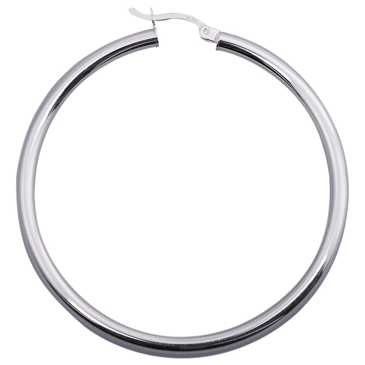 Créoles, Ø 15 mm, 925/- argent