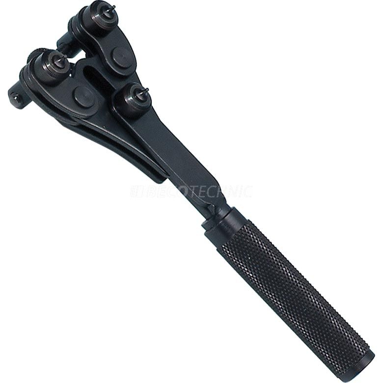 Ouvre-boîte pour ouvrir les boîtiers à vis avec 4 jeu de 3 insertions, ouverture maximale 41 mm