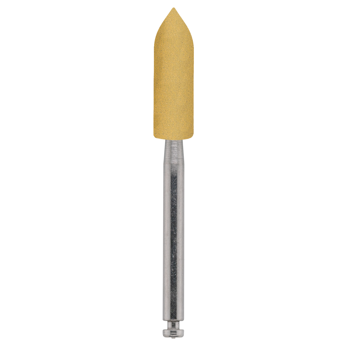 Meulette Exa SPECIAL 0731 - ogive Ø 5,0 x 14,0 mm / jaune / tige Ø 2,35 RA, 12 pièces