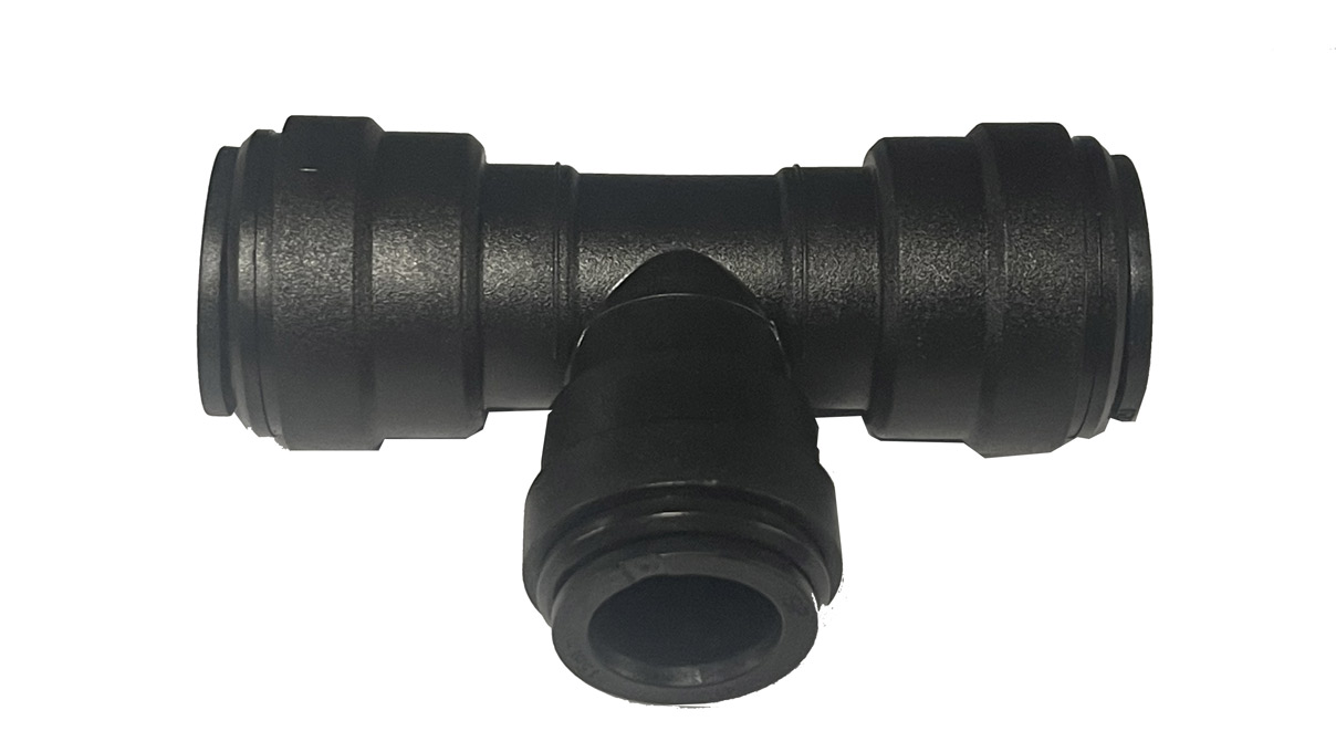 Connecteur en T de réduction pour Ø extérieur 15 mm à Ø extérieur 18 mm