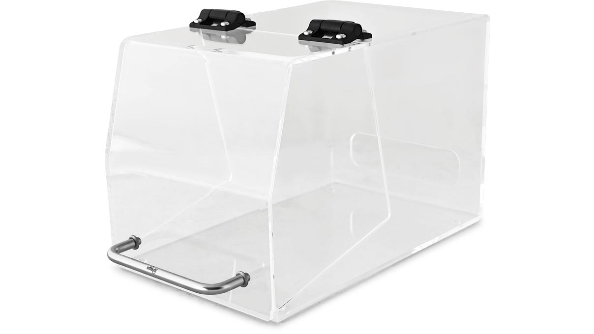 Witschi Capot de protection pour microphones, acrylique