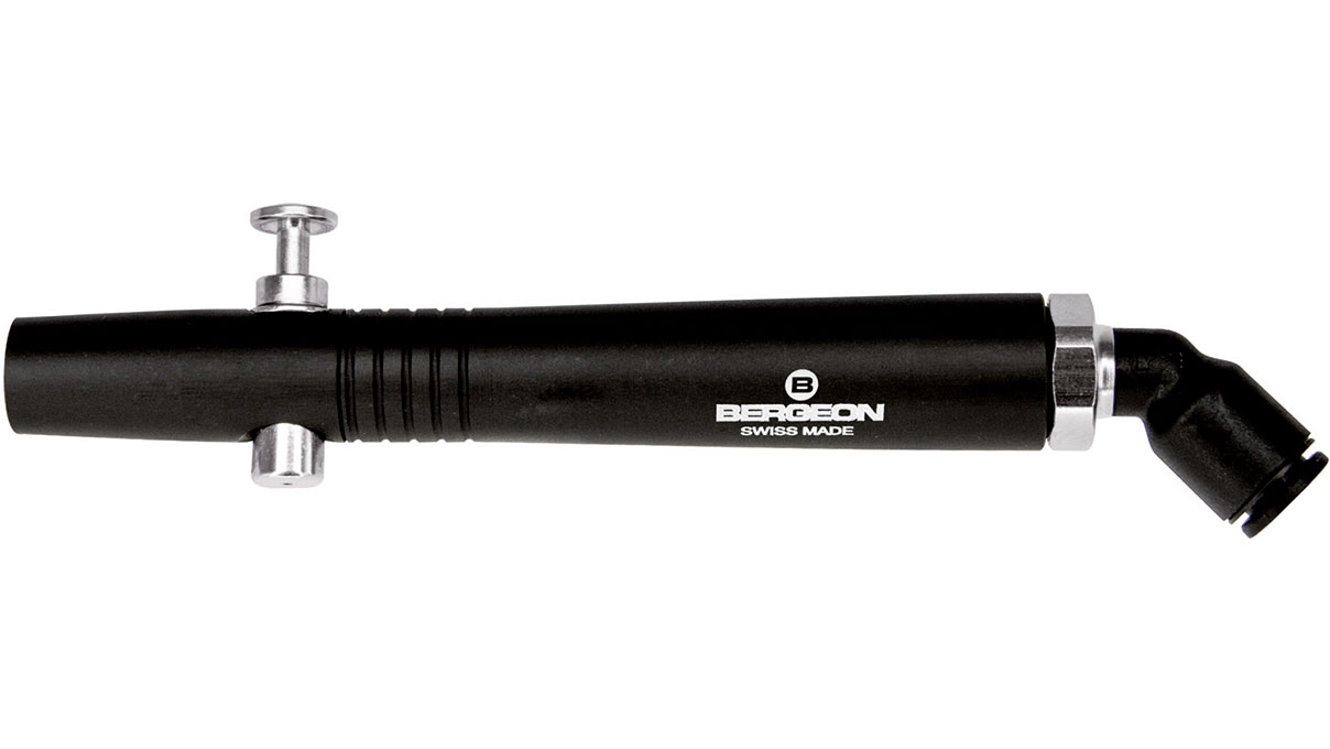 Bergeon 8809-R45 crayon vacuum avec raccord rapide, 45°