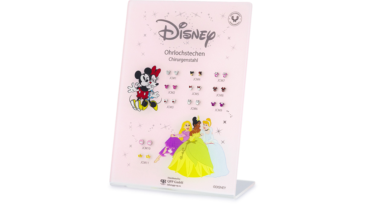 QPP Présentoir de la collection Disney, avec échantillons de connecteurs
