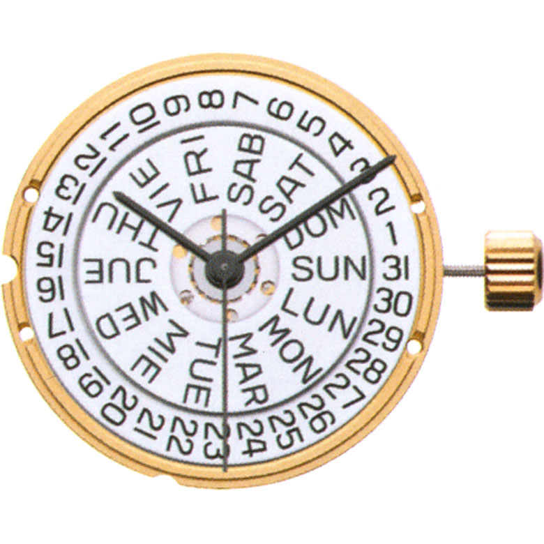 Mvt. ETA 955.122 H3 11 1/2''' DAY/DATE3 SC Quartz (371 | SR920SW)