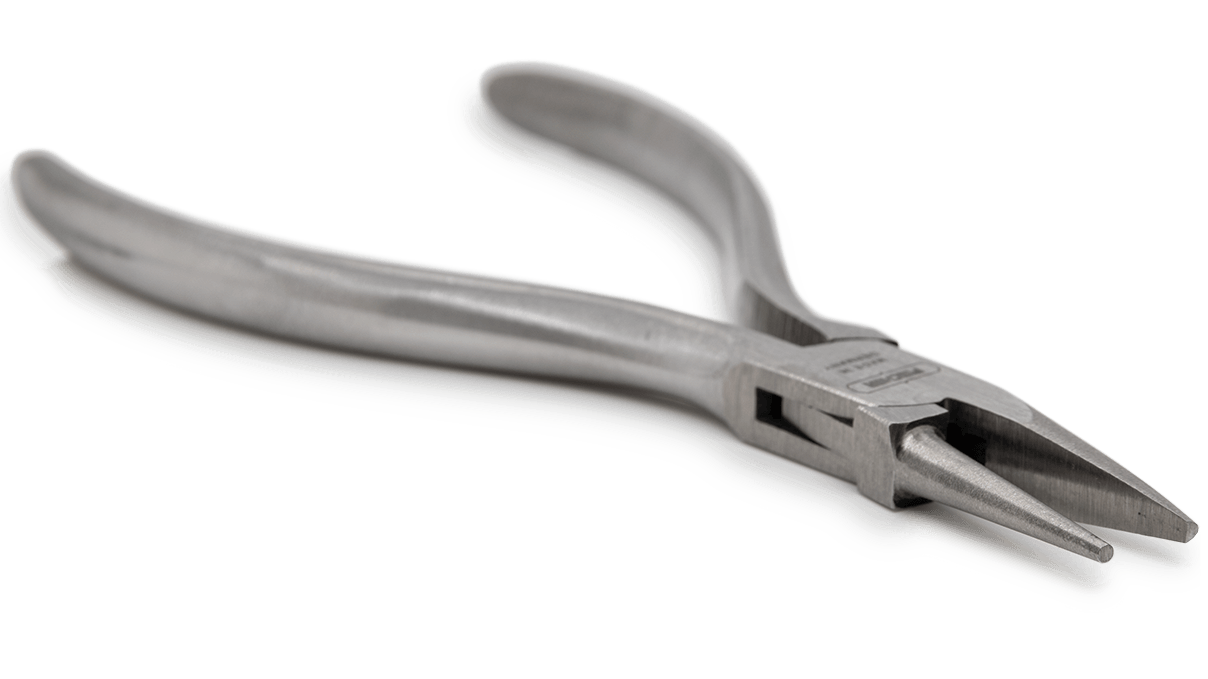 Pince spéciale pour fermer les œillets de chaîne, longueur 130 mm