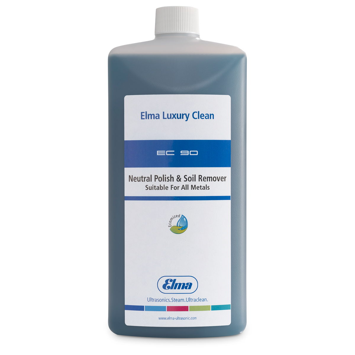 Elma Luxury Clean EC 90, concentré neutre pour le nettoyage de tous les métaux, 1 l