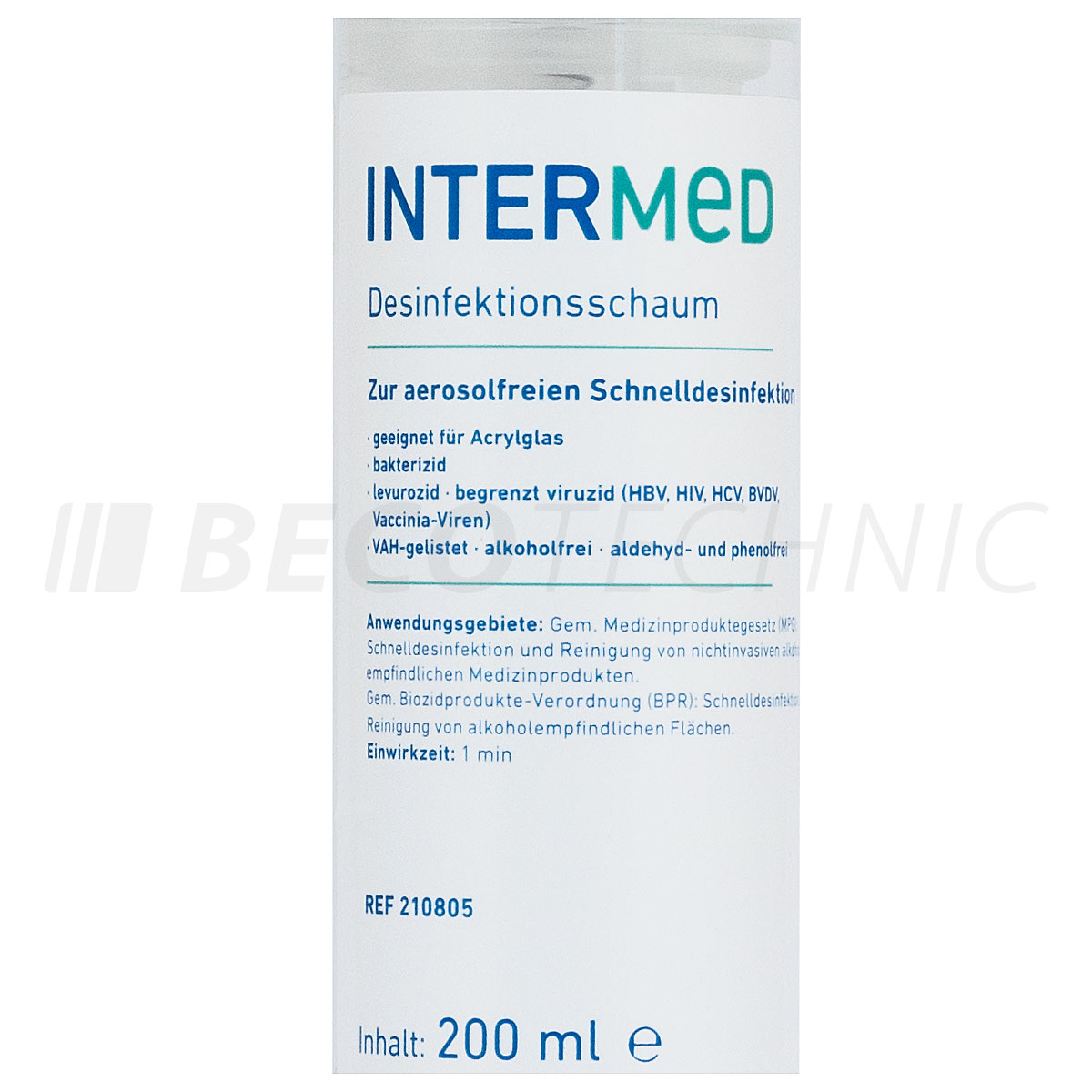 Intermed Mousse désinfectante, 200 ml