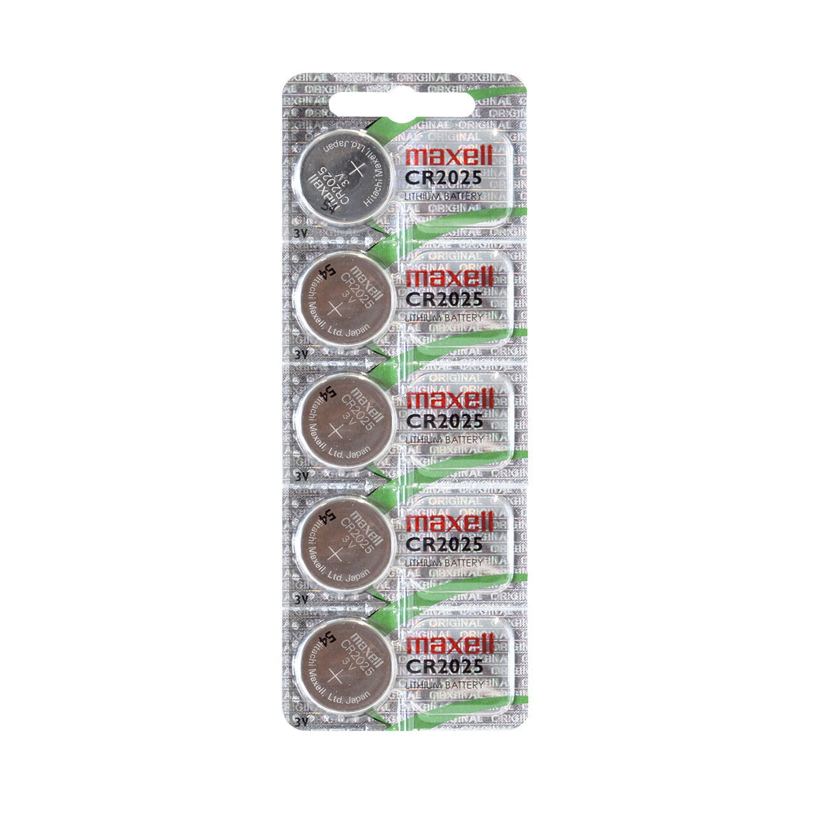Maxell Pile lithium CR 2025 emballage en blister
