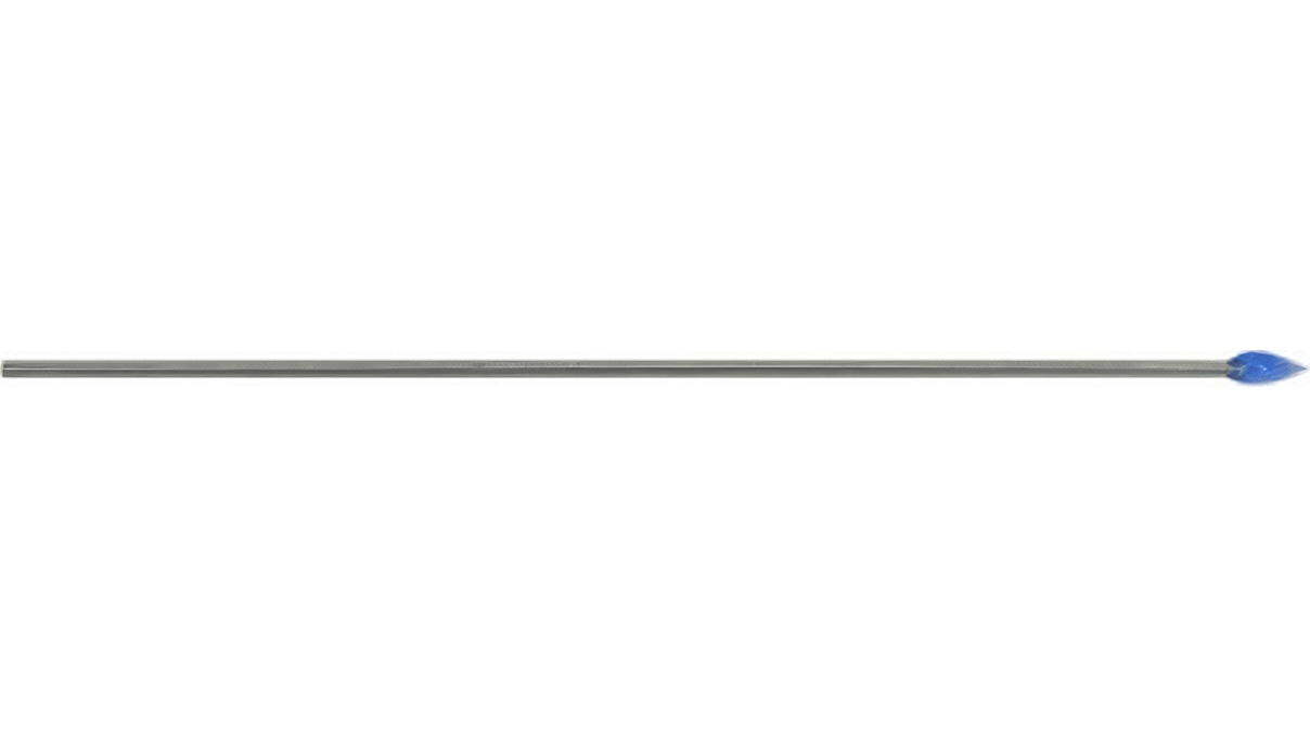 Bergeon 7007-27 sticks collants, tête Ø 2 x 4 mm, pointe, polyuréthane, poignée en acier inoxydable, 10 pièces
