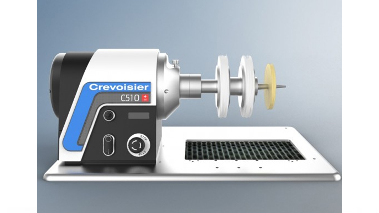 Crevoisier C510 : Machine de polissage (M12) à fixer sur l'établi (400 V)