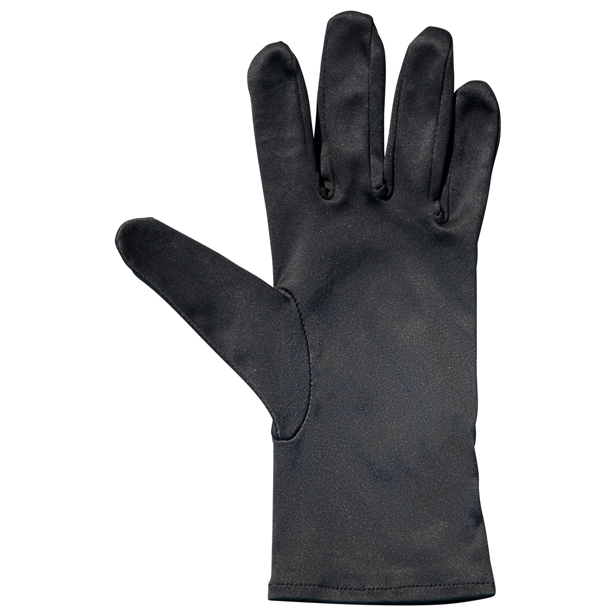 Gants microfibre Haute Couture, noir, taille S
