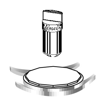 Bergeon 5338-A clé pour ouvrir les montres étanches pour boîtes à pans