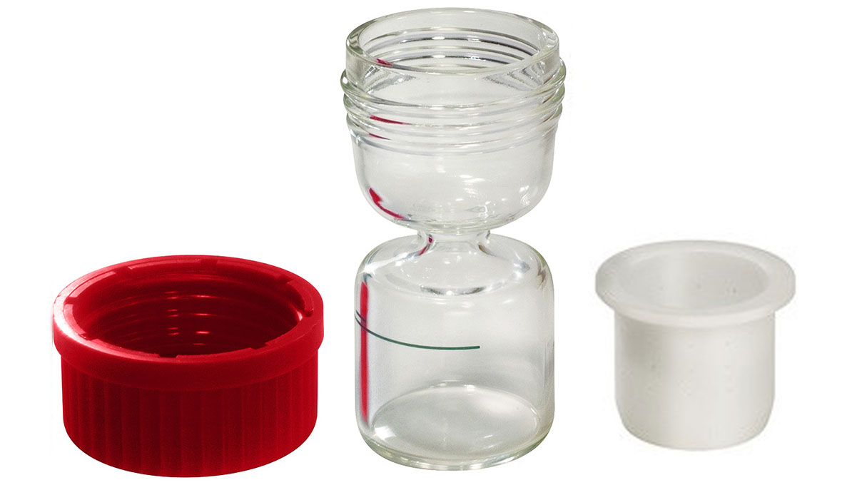 Bergeon 7066 flacon pour épilame, avec panier