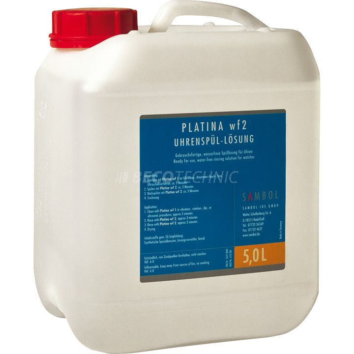 Sambol Platina wf2 fluide de rinçage de montres, 5 l