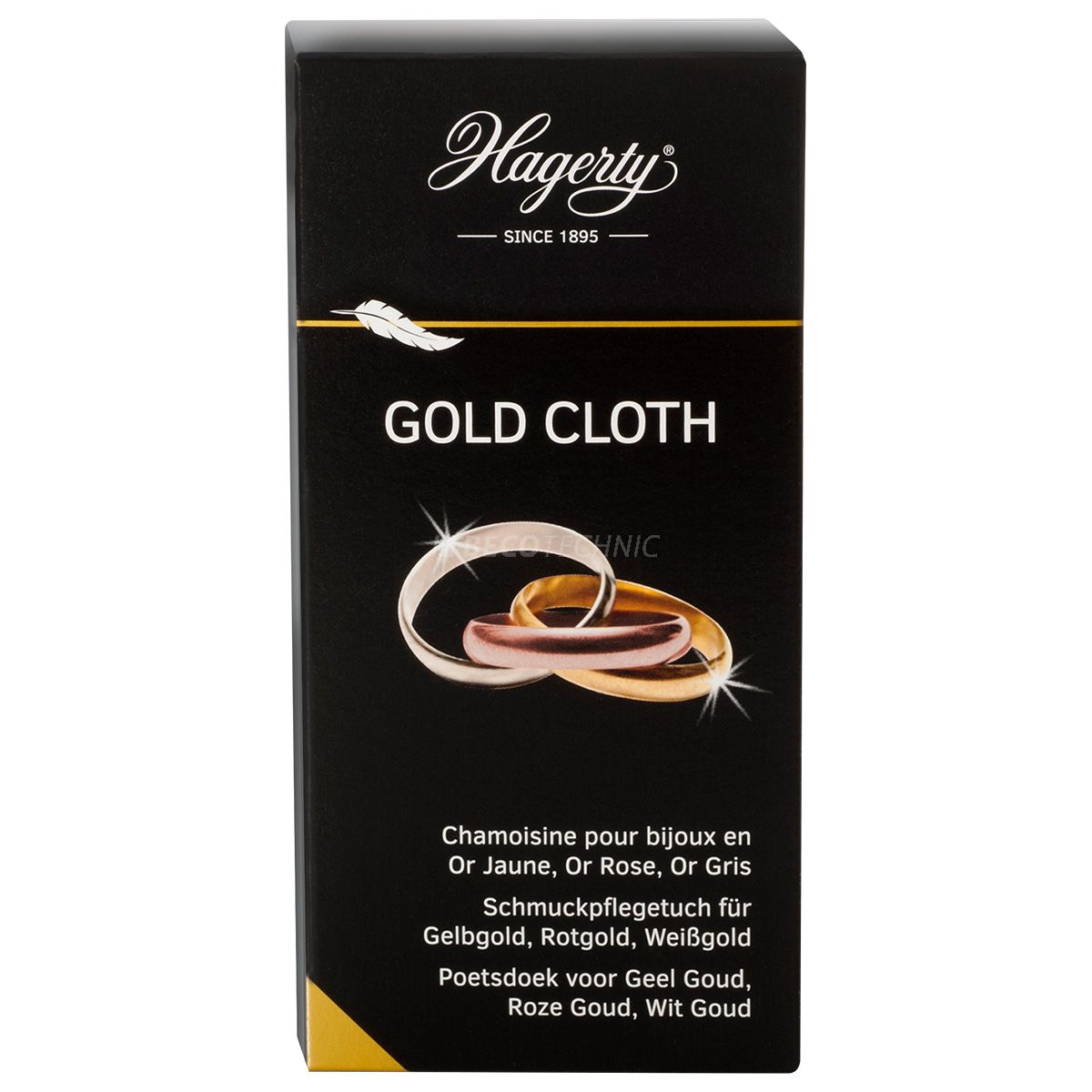 Hagerty Gold Cloth, chiffon d'entretien pour l'or, 36 x 30 cm