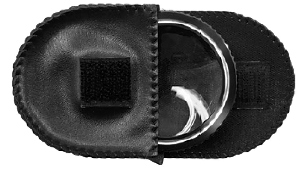 Bergeon 4469 loupe à main, Ø 62 mm, hauteur 18 mm, avec double lentille (Ø 48 mm), 3,5x
