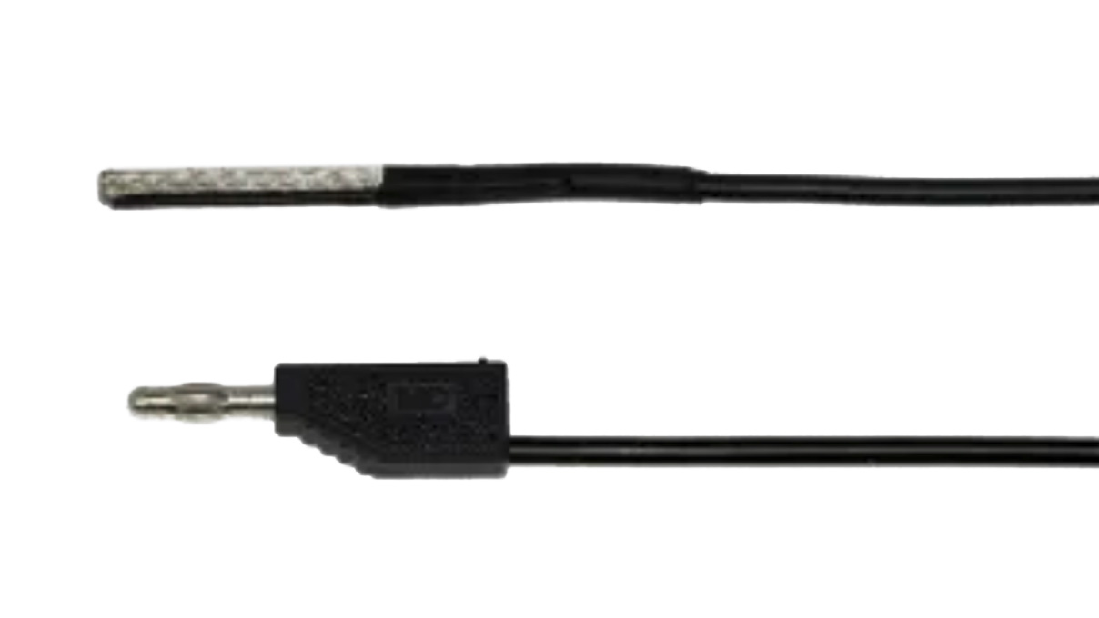 Lampert bande de contact flexible avec pince, fiche 4 mm, câble 1 m