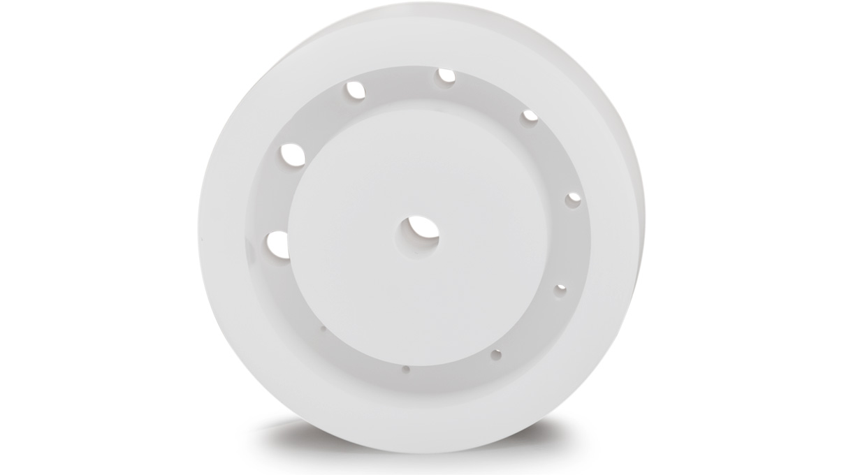 Plaque avec 11 trous pour maintenir et régler les spiraux et les balanciers-spiraux, nylon