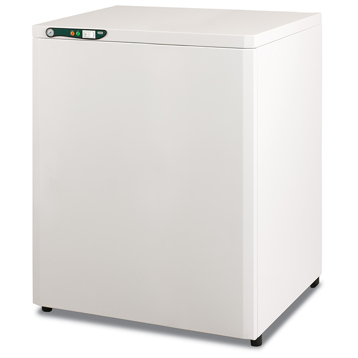 Ekom compresseur DK 50 2V/50 S, 6 - 8 bar, réservoir de 50 l, exempt d'huile, boîte insonorisée, 230V/50Hz