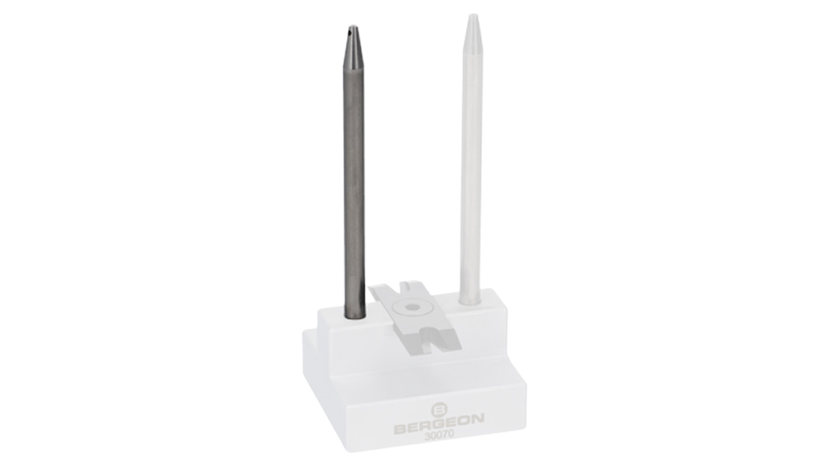 Bergeon 30070-BR20 Broche pour fraise plate, Ø 0,2 mm