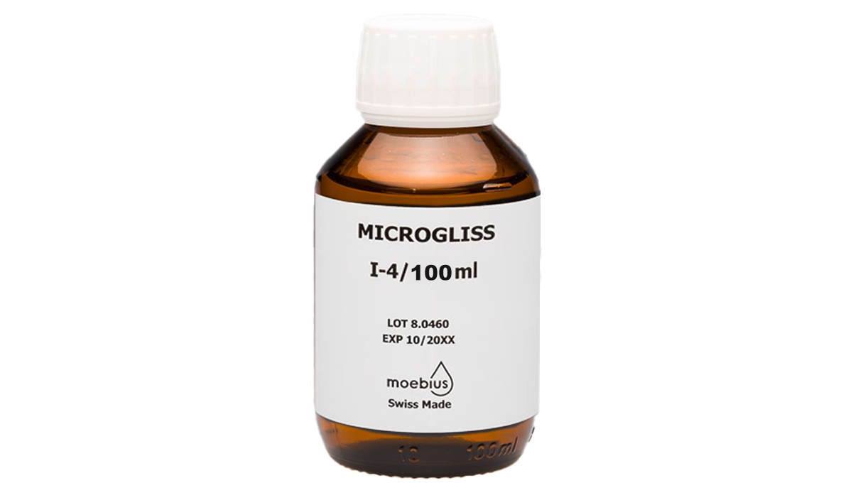 Moebius Microgliss I-4, Huile silicone, 100 ml
