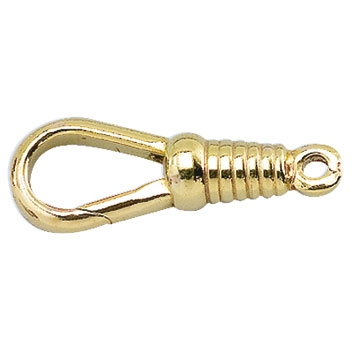 Mousquetons doré Ø 21,0 mm sans Anneaux, avec dessin