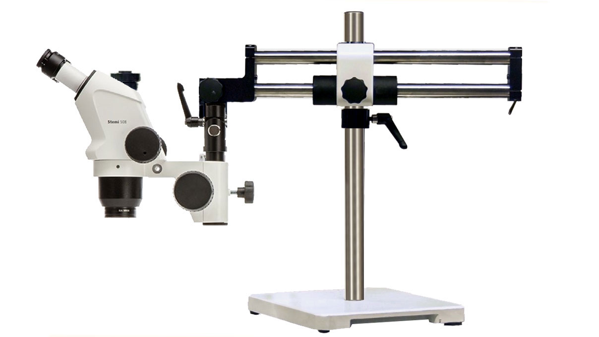 Stemi 508 doc, trépied de table avec double bras SDA