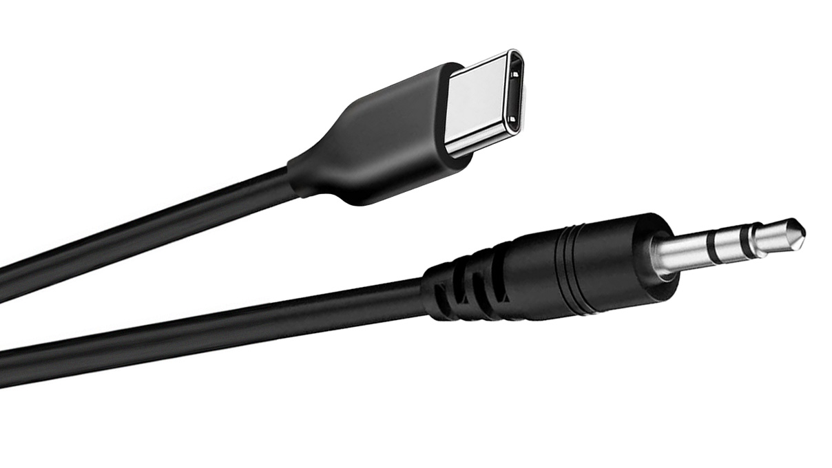 Câble de recharge pour CaratScreenPen V2, avec connecteur USB-C et prise jack 3,5 mm