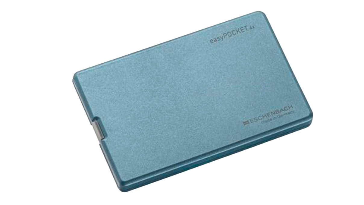 Eschenbach 152122 easyPocket, loupe éclairante de poche, grossissement 4x