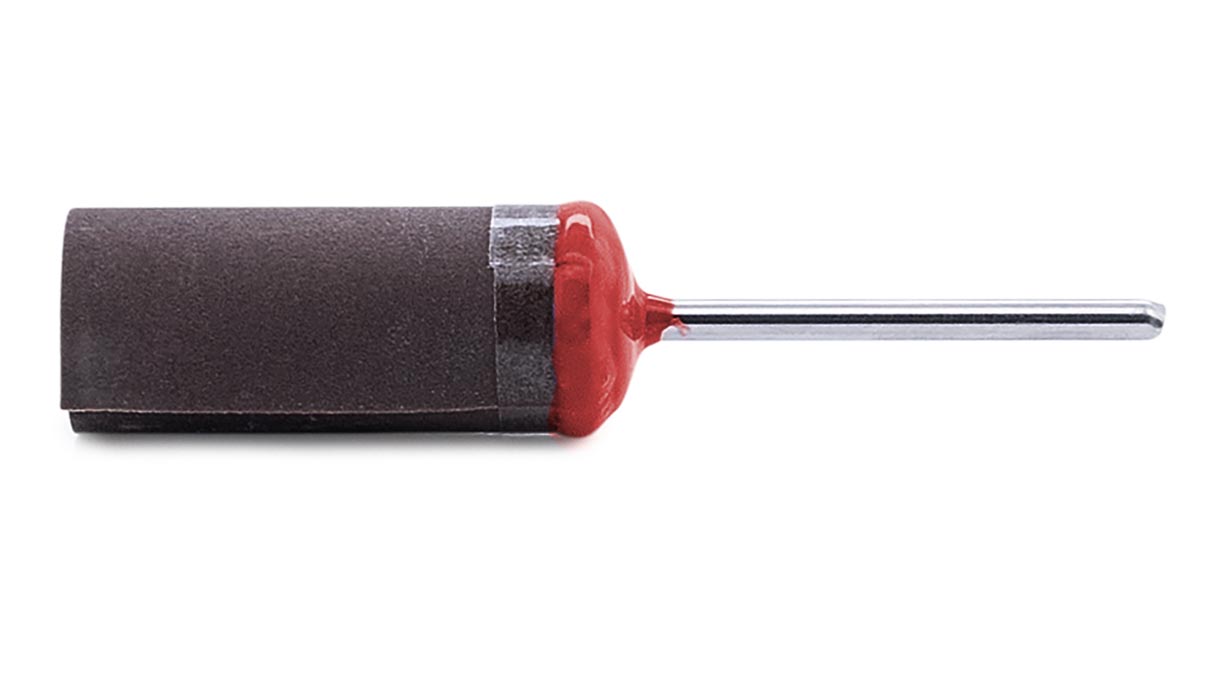 Rouleau abrasif en papier sur support, grain 240