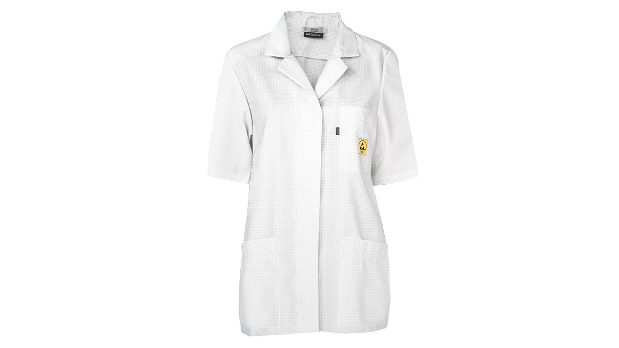 ESD type de manteau WLW-175, coupe femme, manches courtes, manteau court, taille M