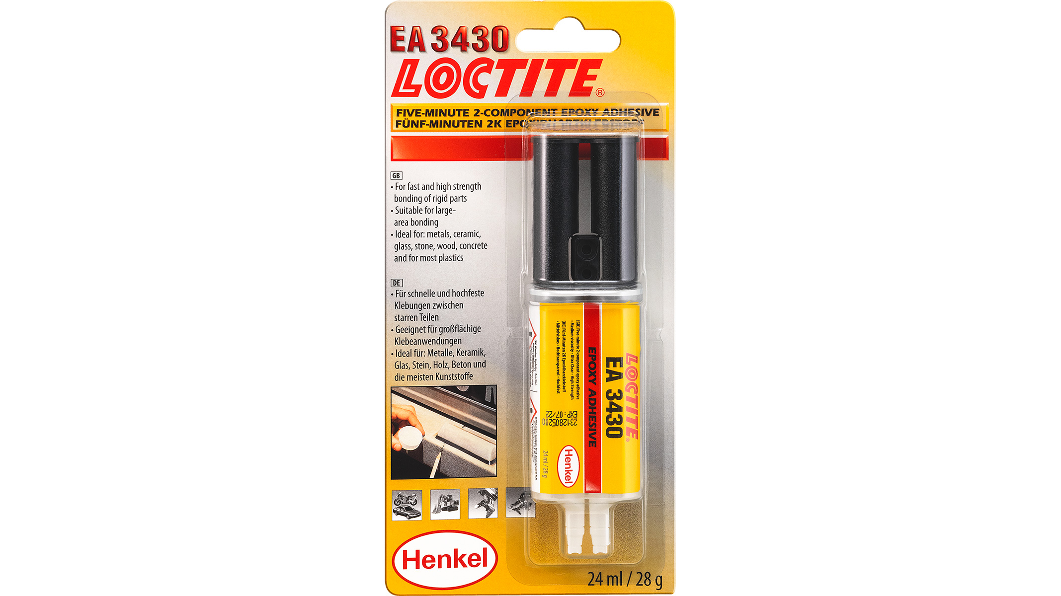 Loctite 3430 Adhésif bi-composant Epoxy 24 ml