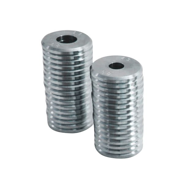 Disques de mesure pour machine à changer la largeur de l'anneau