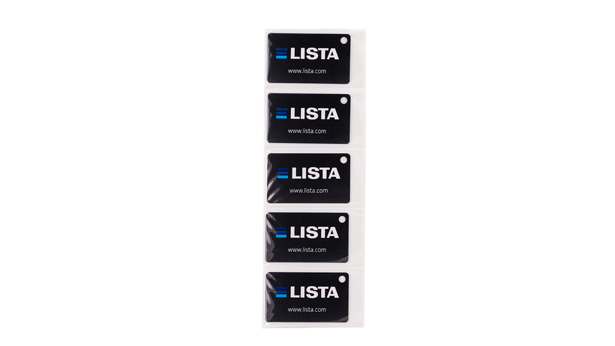 Lista badges de programme pour RFID Lock, bleu, 5 pièces