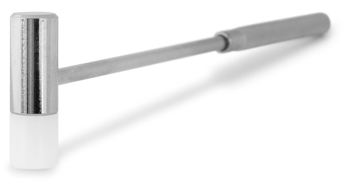 Marteau d'horloger, 70 g, tête en polyamide, Ø 14 x 45 mm, longueur 205 mm