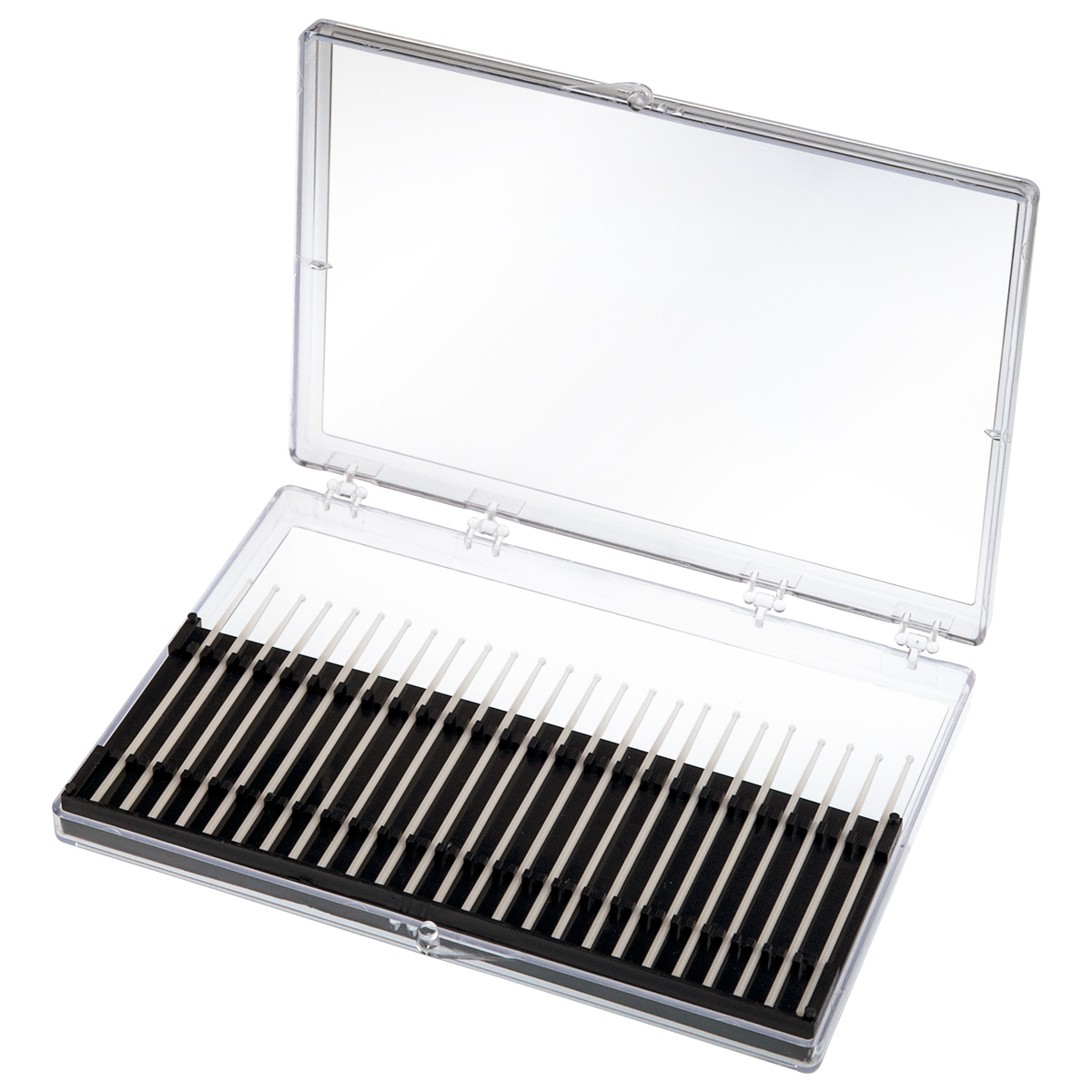 Bâtonnets de nettoyage avec pointe adhésive, Ø 1 mm, 70 mm, 25 pièces