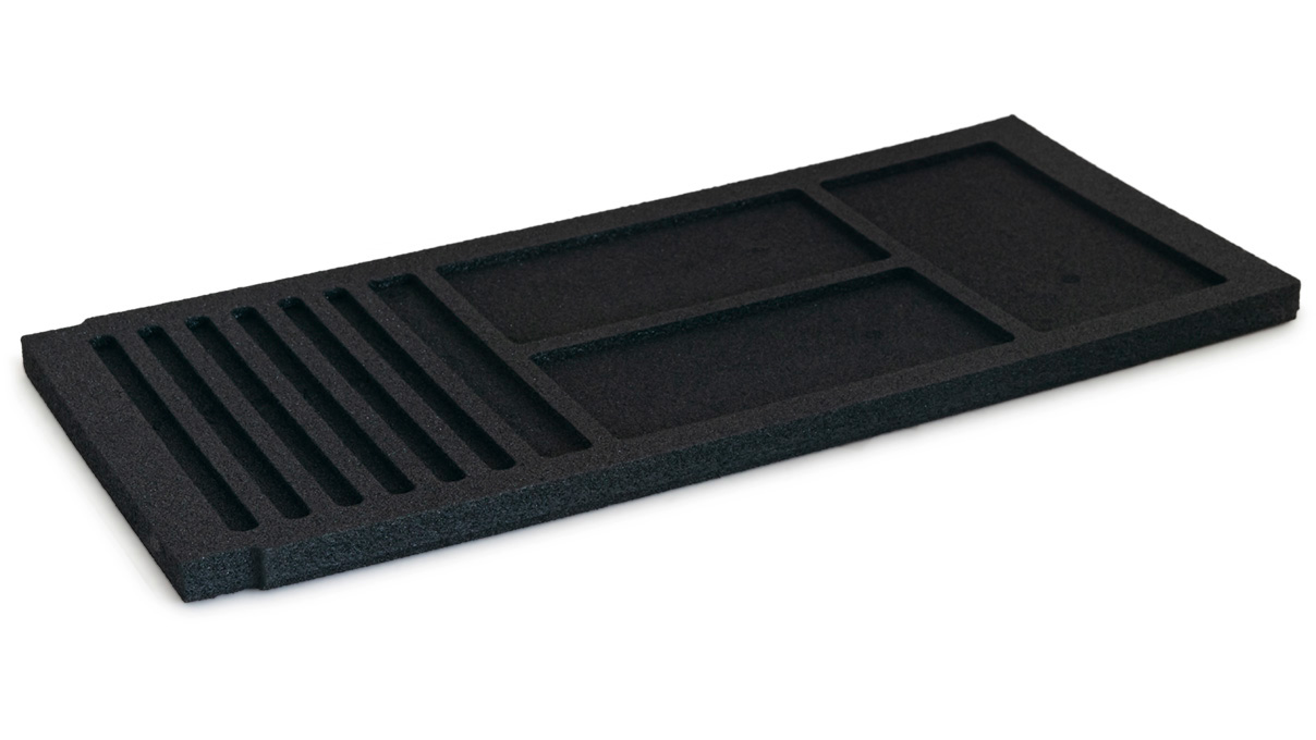 Insert pour tiroirs standard, mousse PE, pour Ergolift Evolution 120 cm