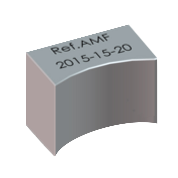 Support entre-corne AMF 2015-15-20, pour largeur entrecorne 20 mm