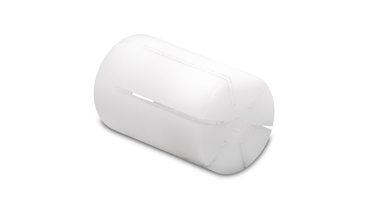 Pince de serrage ronde M16x1 intérieur, plastique, Ø 20 mm, droite