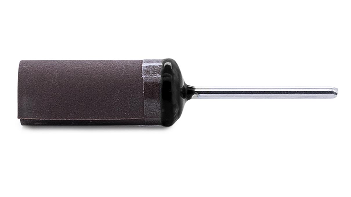 Rouleau abrasif en papier sur support, grain 800