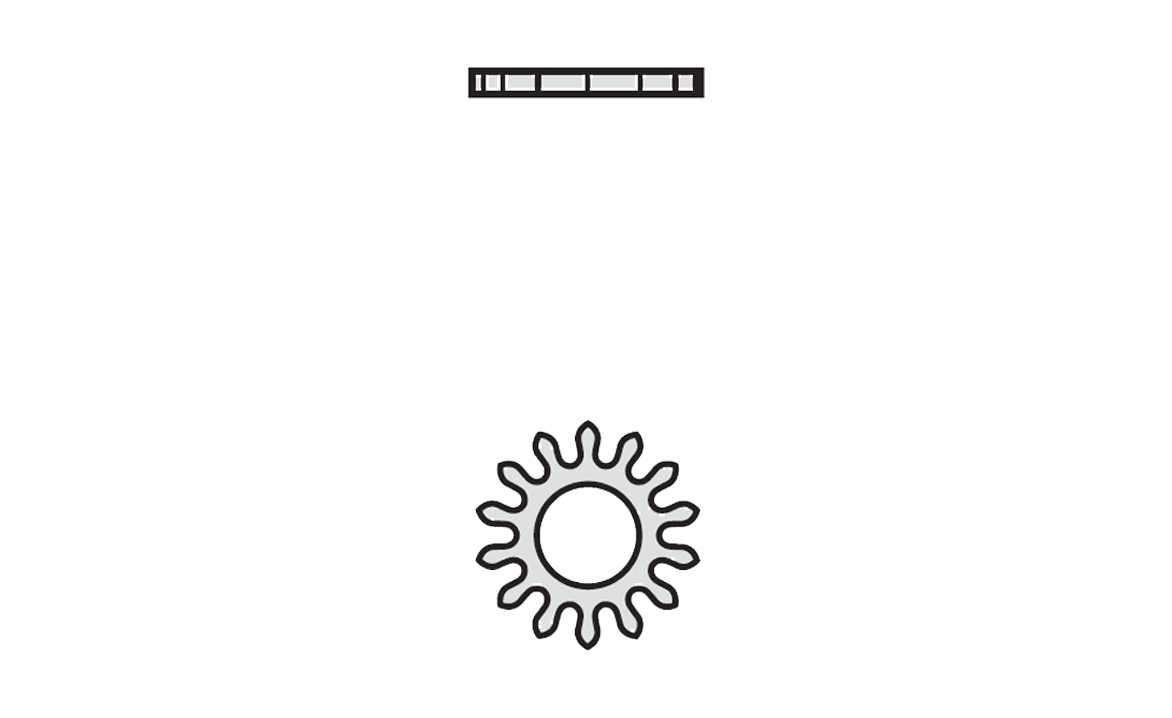 00516.2890 Roue de couronne intermédiaire