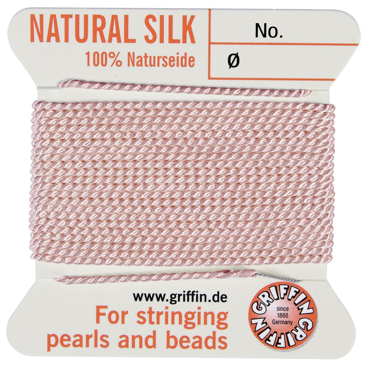 Naturseide, farbig