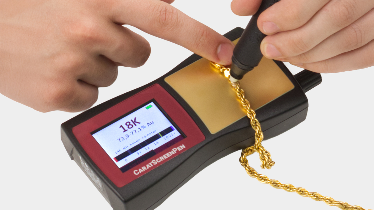 Aappareil de test d'or CaratScreenPen