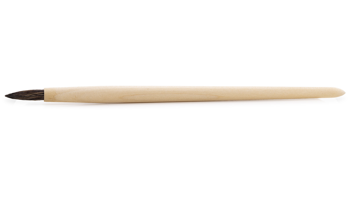 Brosse à Borax, plume en bois, taille 9