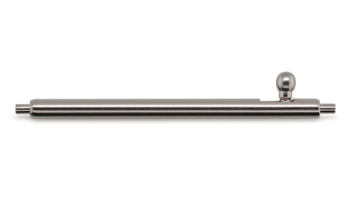 Anse collerette, avec mécanisme coulissant, acier inoxydable, 22 mm