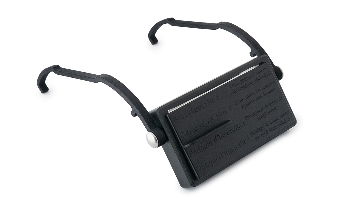 Waldmann loupe pour luminaires LED Taneo, 100,5 x 50,5 mm, 4 dpt